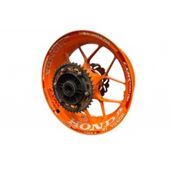 2012 + Honda CBR1000RR REAR RIM WHEEL & AXLE OEM