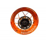 2012 + Honda CBR1000RR REAR RIM WHEEL & AXLE OEM
