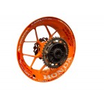2012 + Honda CBR1000RR REAR RIM WHEEL & AXLE OEM