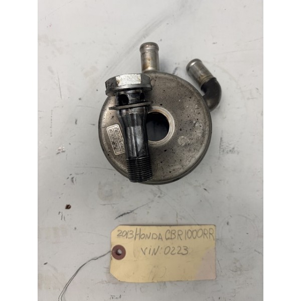 2012 +Honda CBR 1000 RR ENGINE OIL PUMP OIL COOLER OEM