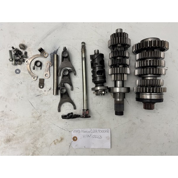 2012 +Honda CBR 1000 RR TRANSMISSION GEARSHIFT DRUM OEM