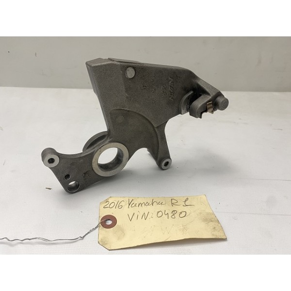 2015 + Yamaha YZF-R1 BRACKET SUPPORT REAR BRAKE CALIPER OEM 2015 + Yamaha YZF-R1 BRACKET SUPPORT REAR BRAKE CALIPER OEM