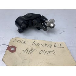 2015 + Yamaha YZF-R1 LEFT HANDLE HOLDER LEVER OEM