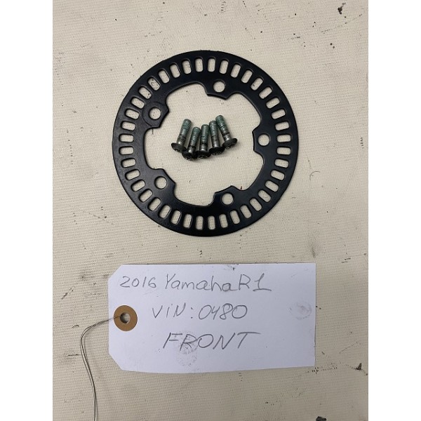 2015 +Yamaha YZF-R1M R1 FRONT WHEEL RIMS SENSOR OEM