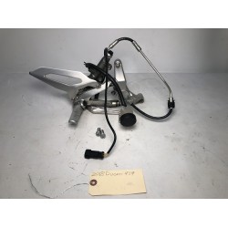 2018 DUCATI 959  RIGHT FOOTREST WITH BREMBO BRAKE CILINDR OEM