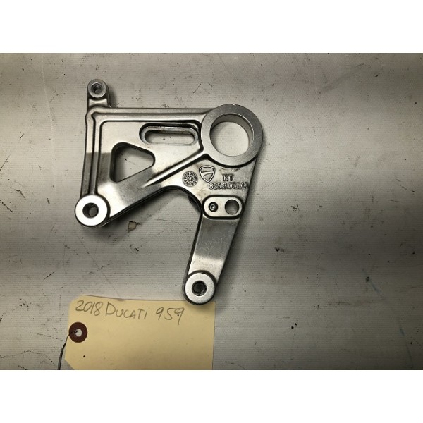 2018 DUCATI PANIGALE 959 REAR BRAKE CALIPER MOUNTING BRACKET OEM 