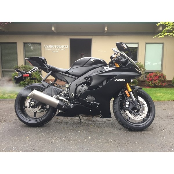 2017 Yamaha YZF-R6 Black BIKE DONOR 