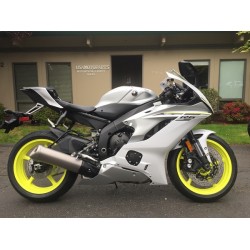 2017 Yamaha YZF-R6 White BIKE DONOR