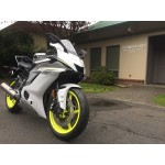 2017 Yamaha YZF-R6 White BIKE DONOR