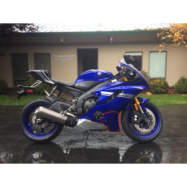 2017 Yamaha YZF-R6 Blue BIKE DONOR 