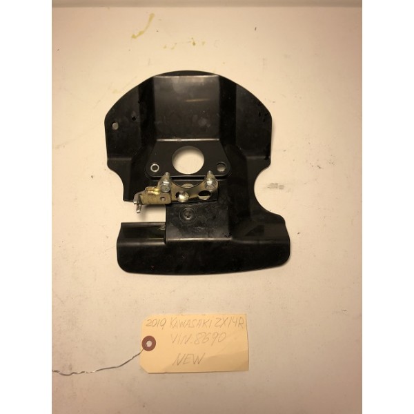 2019  Kawasaki ZX-14R COVER RADIATOR STEERING STEM SHIELD OEM 