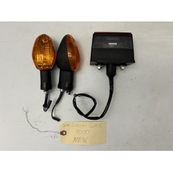  2020 Suzuki GSX-R1000AMO LEFT / RIGHT TURN SIGNAL LIGHT LICENSE PLATE OEM