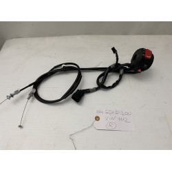 2022+ SUZUKI GSX1300R HAYABUSA RIGHT SIDE SWITCH & THROTTLE CABLE OEM