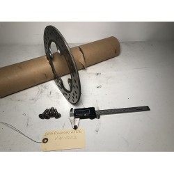 2016 Kawasaki ZX10R REAR BRAKE ROTOR 5.03mm