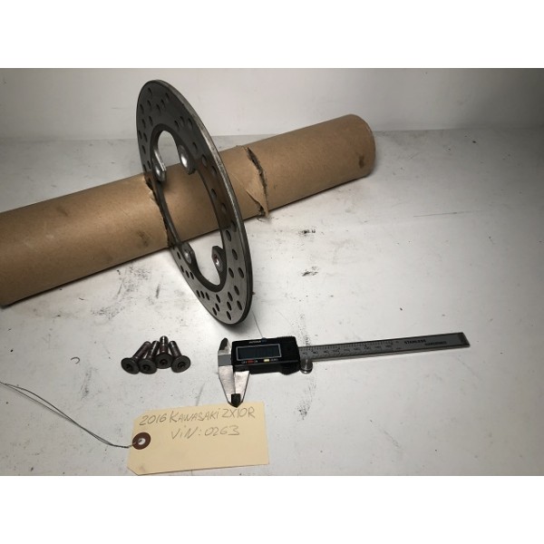 2016 Kawasaki ZX10R REAR BRAKE ROTOR 5.03mm