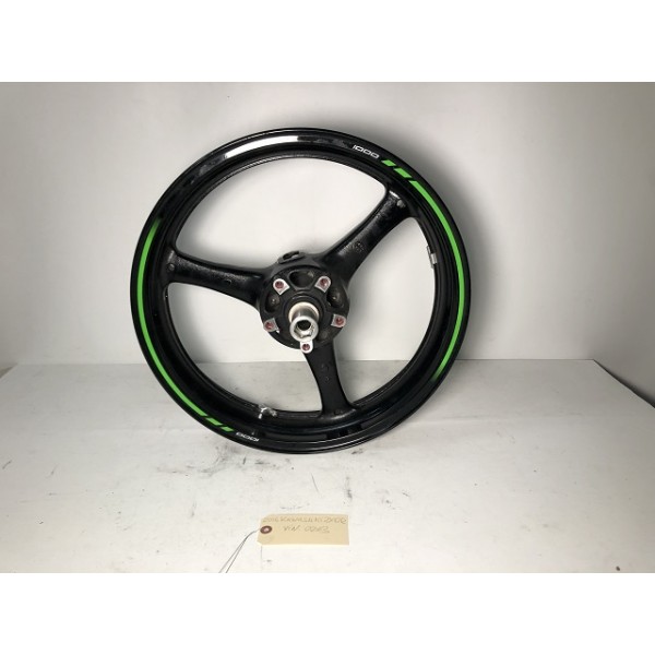 2016 Kawasaki ZX-10R FRONT  RIM WHEEL & AXLE OEM