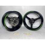 2016 Kawasaki  ZX10R FRONT & REAR RIMS WHEELS & AXLE OEM