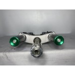 2019  Kawasaki  ZX10R SHOWA FRONT SUSPENSION FORKS LOWER TRIPLE TREE 