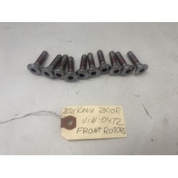 2021 + Kawasaki ZX-10R BOLT SOCKET 8X30 FRONT RIM BRAKE ROTORS OEM