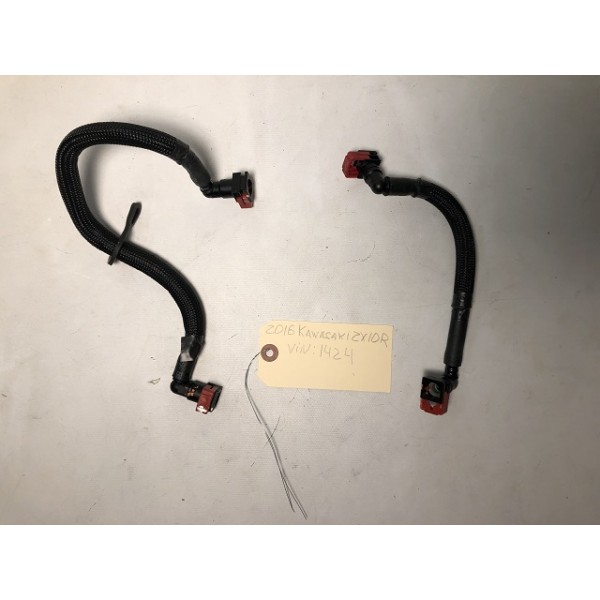 2016+Kawasaki ZX-10R THROTTLE INJECTORS FUEL HOSE GAS LINE TUBE PIPE