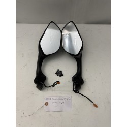 2021 Kawasaki ZX10R LEFT & RIGHT REAR VIEW MIRRORS WITH TURN SIGNAL OEM