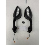 2021 Kawasaki ZX10R LEFT & RIGHT REAR VIEW MIRRORS WITH TURN SIGNAL OEM