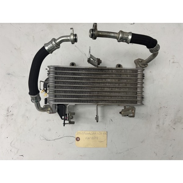 2021+ Kawasaki ZX-10R OIL COOLER RADIATOR WITH HOSE OEM