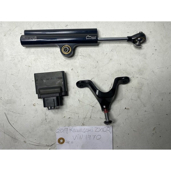2016 Kawasaki ZX10R OHLINS STEERING DAMPER With ECU