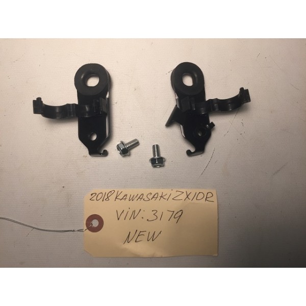 2018 Kawasaki ZX10RR FRAME BRACKET DAMPERS GAS FUEL TANK  OEM 