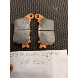 2021 Kawasaki ZX10R REAR BRAKE CALIPER PADS OEM